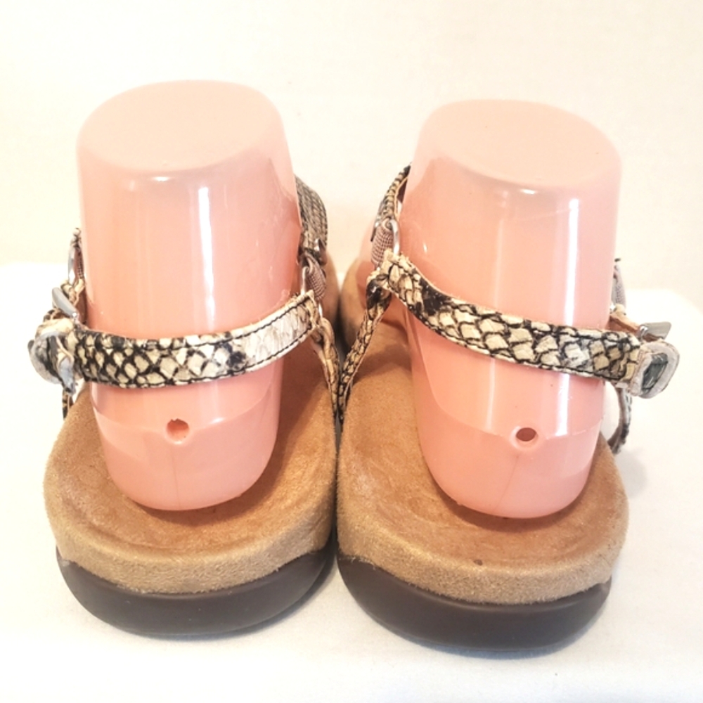 Vionic Sandals Python Snake Print Size 7 Lightwei… - image 7